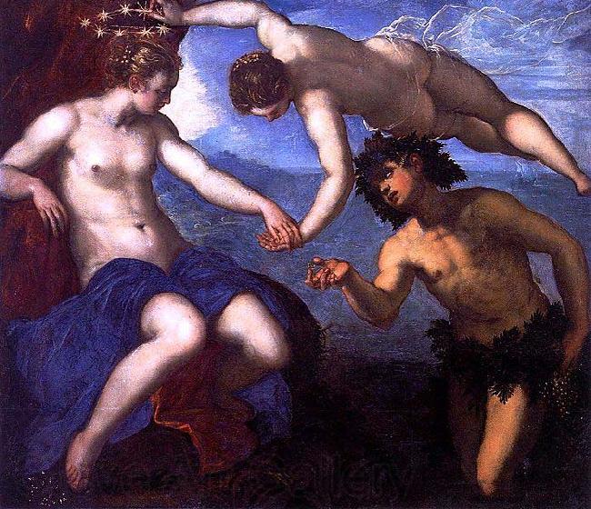 Jacopo Tintoretto Bacchus und Ariadne